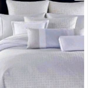 Barbara Barry Beautiful Basics Patina - Heaven King Duvet Set 3Pc Retail:$537